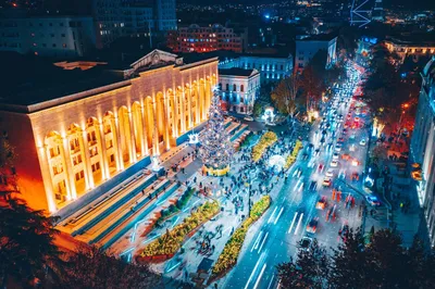 Как украсили Тбилиси к Новому году. ФОТО - Новости Грузия