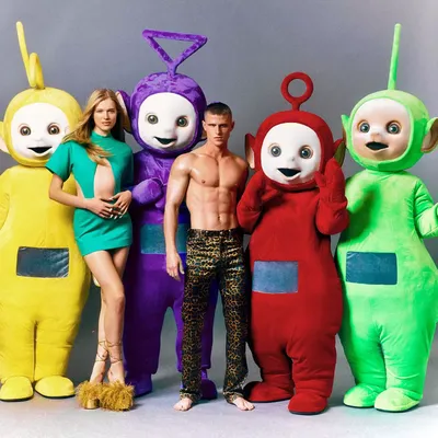 Телепузики объединились с Кристианом Коуэном для создания коллекции  Teletubbies x Christian Cowan - glossymag.ru