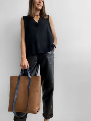 6 способов носить большую сумку и выглядеть модно — BurdaStyle.ru