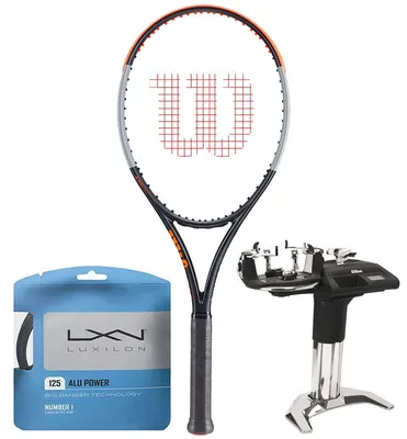 Теннисная ракетка Wilson Ultra 100 V4.0 + струны + натяжка – купить за 40  622 руб | ТЕННИСНЫЙ МАГАЗИН TENNIS-24.RU