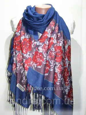 Зимние теплые двухцветные длинные толстые шарфы для женщин - Aungwinter
