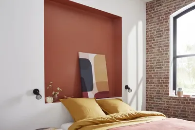 Тренд: терракотовый цвет в спальне | myDecor