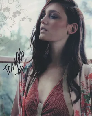 Тесс Хаубрич, сексуальная фотография с автографом, 8x10, сертификат подлинности E4F | eBay