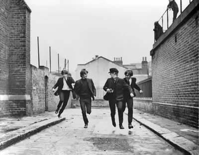 Фото: The Beatles: Вечер трудного дня / Кадр из фильма «The Beatles: Вечер  трудного дня» (1964) #887190