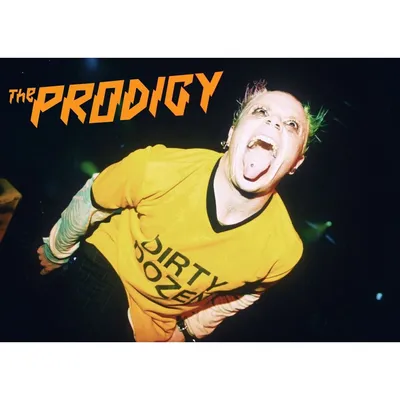 Плакат The Prodigy (Keith Flint) - купить плакат с группой The Prodigy,  Keith Flint в Киеве, цены в Украине - интернет-магазин Rockway
