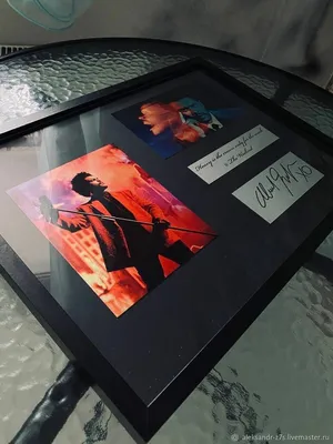 Автограф кумира в рамке The Weeknd – заказать на Ярмарке Мастеров – RRT5SRU  | Прикольные подарки, Москва