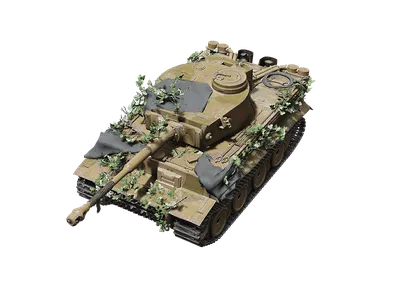 Tiger 131 - Download Free 3D model by Анатолий Морковской (@zott) [4ad9216]