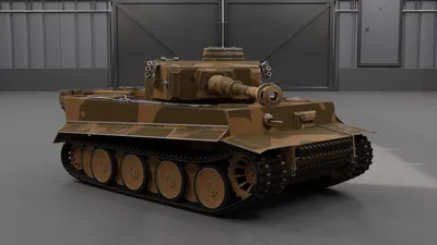 STL file Tiger 131 heavy tank 🐅・3D printer model to download・Cults