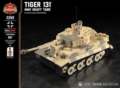 1018pcs Military Series German Tiger Heavy Tank 131 Model Building Blocks  Weapons Army Soliders Bricks Toys For Boys Kids Gifts - Blocks - AliExpress