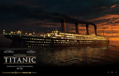 Обои Ночь, Корабль, Титаник, Titanic картинки на рабочий стол, раздел  фильмы - скачать