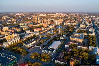 Тюмень с высоты — первый русский город Сибири