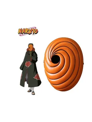 Латексная маска Обито Учиха/Тоби Учиха/Naruto/Акацуки/Тоби Multi-Shops  39077174 купить в интернет-магазине Wildberries