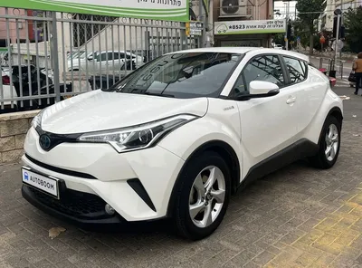 Купить б/у Тойота C-HR I 1.8 AT в Израиле: белый 2018 года по цене ₪  114.900, С пробегом. Автобум - объявления — autoboom.co.il