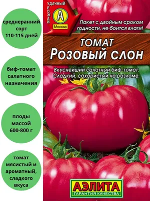 Семена томатов Розовый слон /АСК/ 0,05 г - АГРО СЕМЕННАЯ КОМПАНИЯ