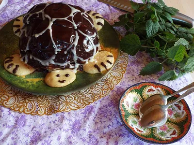 Торт Черепаха со сгущенкой рецепт с фото - 1000.menu