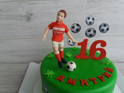 Elena_cake - Торт для юного футболиста⚽️ Торт с любимым оформлением  именинника- это восторг и классные эмоции, которые запомнятся надолго🥳  Внутри начинка «Сникерс»🥰- Мега шоколадный бисквит, шоколадный мусс на  бельгийском шоколаде, сливочная, домашняя