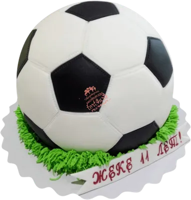 Торт футбольный мяч Кремовые торты Cake football Cream cakes - YouTube