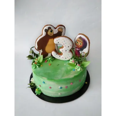 Торт Маша и Медведь на заказ для детей любого возраста