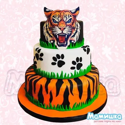 ТОРТ \"ТИГР\" ( \"tiger\" cake ) - YouTube