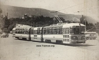 Тбилиси, Тбилиси № 503/504/505; Тбилиси — Старые фотографии и открытки —  трамвай — Фото — Городской электротранспорт