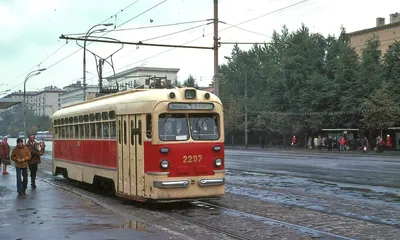 Трамвай МТВ - 82 | Общественный транспорт, Старые фотографии, Москва