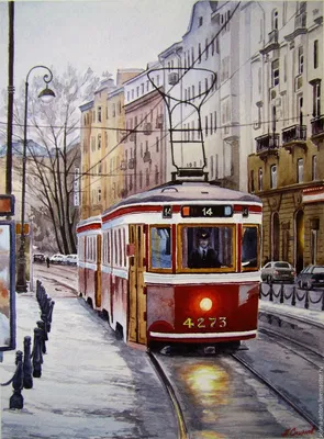 Трамвай арт - 57 фото