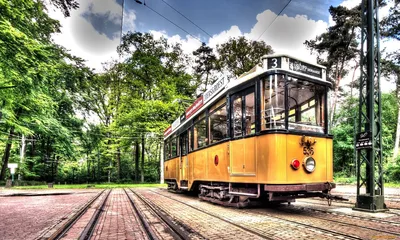 Трамвай картинка - 67 фото