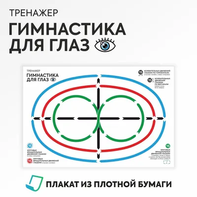 Гимнастика глаз для дошкольников: зачем нужна, виды и примеры упражнений