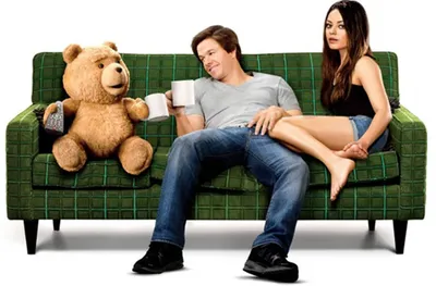Скачать обои медведь, ванна, купается, Ted, Третий лишний, раздел фильмы в  разрешении 1024x1024