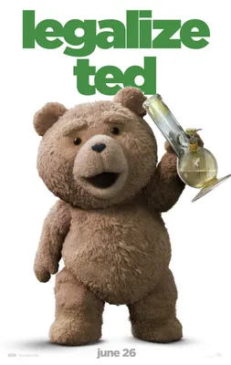 Медведь Тед — цена в Украине. Купить мишку Теда из фильма \"Третий лишний\" —  coolbear.com.ua