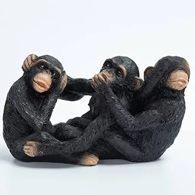 Three Wise Monkeys *Augmented Reality Animation* Painting by Ant Fox |  Saatchi Art