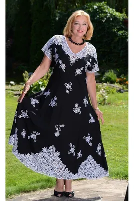 Платья больших размеров – купить женское платье большого размера (платья  для полных женщин) на OZON по низкой цене