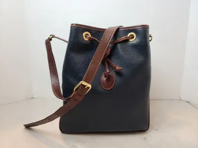 Trussardi Collezione Crespo ~ Women's Leather Bucket Crossbody Shoulder Bag  | eBay