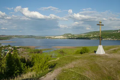 Samara_Russia_Volga: Вид на Царев курган | Вид, Самара, Россия