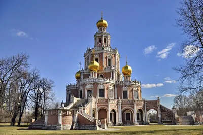 Обои Церковь Покрова в Филях Города Москва (Россия), обои для рабочего  стола, фотографии церковь покрова в филях, города, москва , россия, храм  Обои для рабочего стола, скачать обои картинки заставки на рабочий