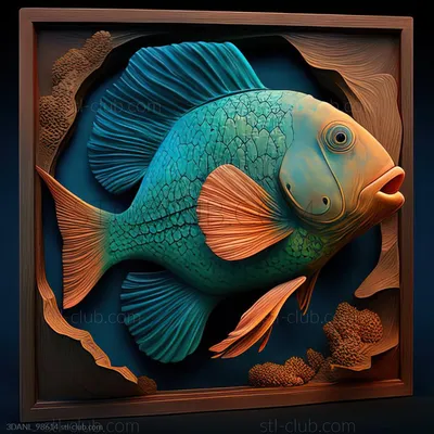 Цихлида попугай (Cichlid Parrot) | содержание, разведение