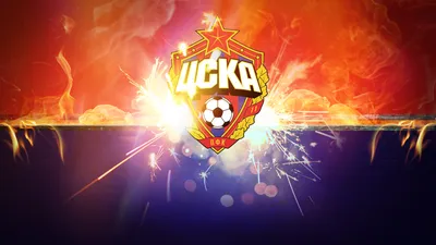 Download wallpaper blue, red, fire, football, sport, club, CSKA, CSKA,  section sports in resolution 1920x1080