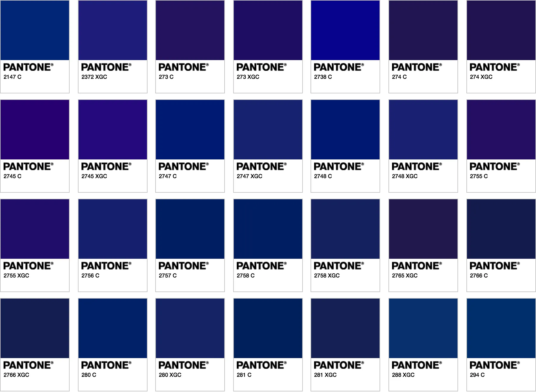 Navy Blue цвет пантон