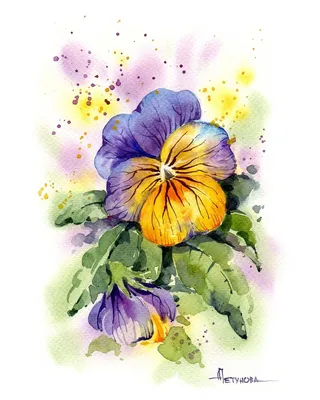 2,302 отметок «Нравится», 32 комментариев — Anna_Petunova (@anna_petunova)  в Instagram: «Когда внезапно увидел в чате красивое фото цветочков с… |  Dessin, Aquarelle