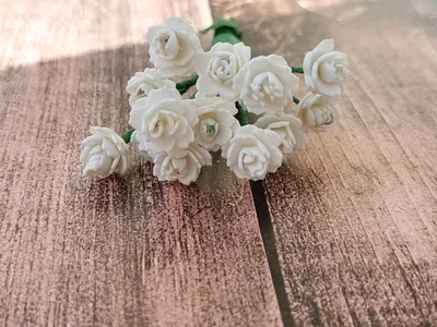 Букетик беленьких цветочков 15шт – купить на Ярмарке Мастеров – QV69YRU |  Цветы искусственные, Зеленоград
