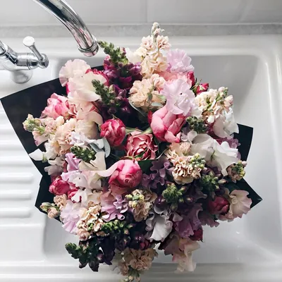 Фото Нежный букет цветов