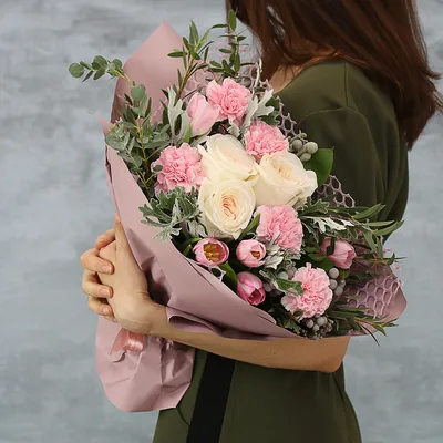 Купить цветы букет Букет цветов Влюбись в меня в интернет магазине в СПб