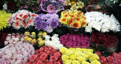 Букет цветов к 8 марта в интернет-магазине Ярмарка Мастеров по цене 4500 ₽  – F24RRBY | Букеты, Москва - доставка по России