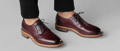 Dark Brown Derby Shoe - Cobbler Union