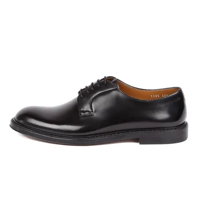 Black Classic Men's Casual Shoes MCSJS30 Dress Leather Derby Shoes | Touchy  Style