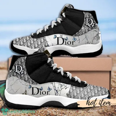 Christian Dior Luxury Air Jordan 11 Dior Sneakers Gifts For Men Women Shoes  Design - Banantees