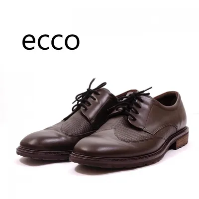 Спортивные кожаные туфли, кроссовки ecco waterproof nubuck brown: цена 1800  грн - купить Кеды, кроссовки мужские на ИЗИ | Вознесенск