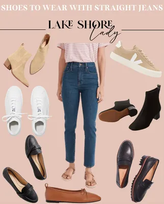 The Best Shoes To Wear With Straight Leg Jeans - Effortless Style Nashville