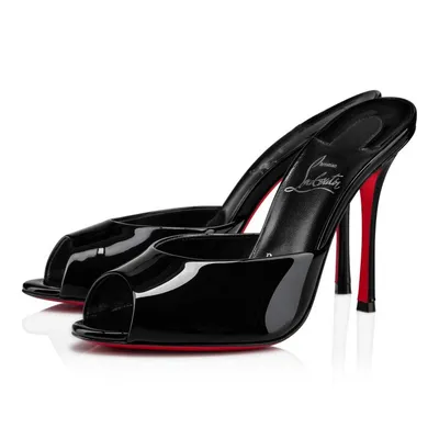 Me Dolly 100 Black Patent calf - Shoes - Women - Christian Louboutin United  States