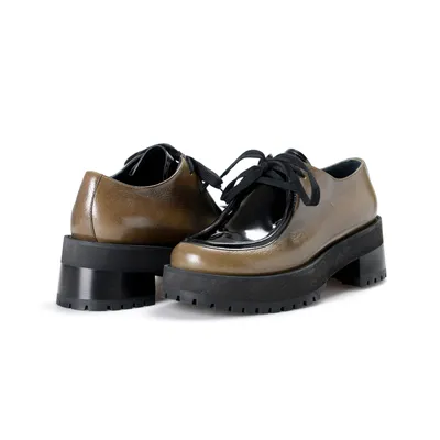 Marni logo-tab lace-up Shoes - Farfetch